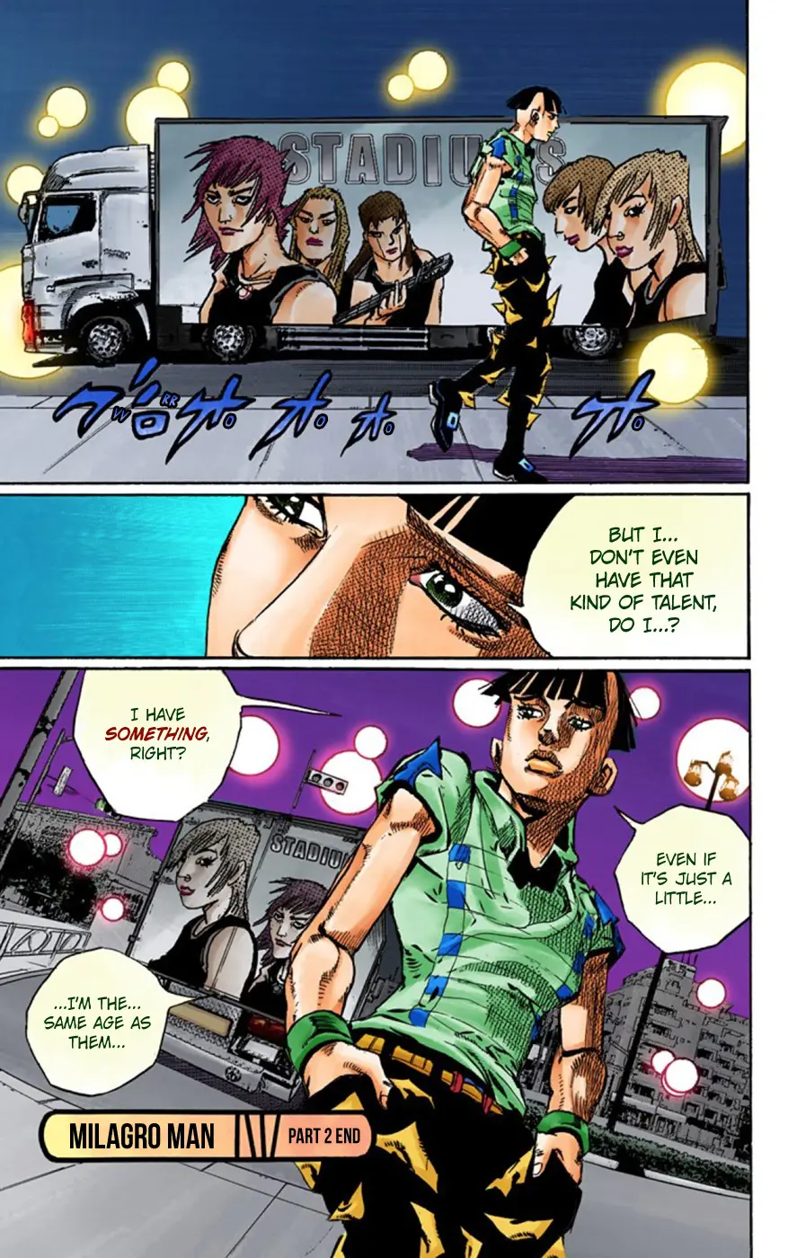 JoJo's Bizarre Adventure, Part 8: JoJolion Colored Manga, chapter 57, page 46