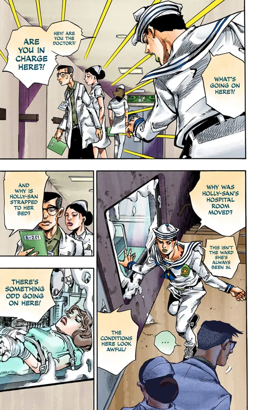 JoJo's Bizarre Adventure, Part 8: JoJolion Colored Manga, chapter 58, page 7