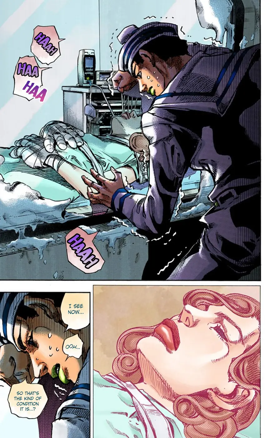 JoJo's Bizarre Adventure, Part 8: JoJolion Colored Manga, chapter 58, page 13