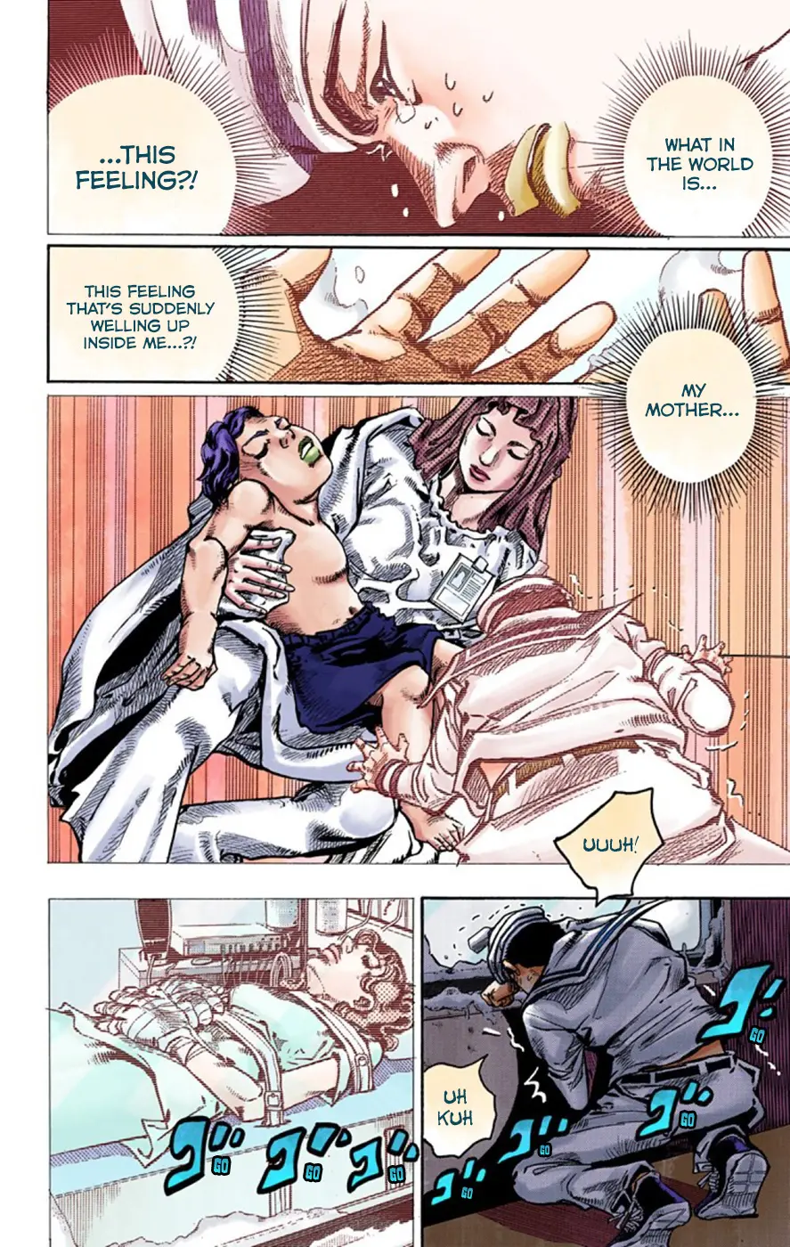 JoJo's Bizarre Adventure, Part 8: JoJolion Colored Manga, chapter 58, page 14