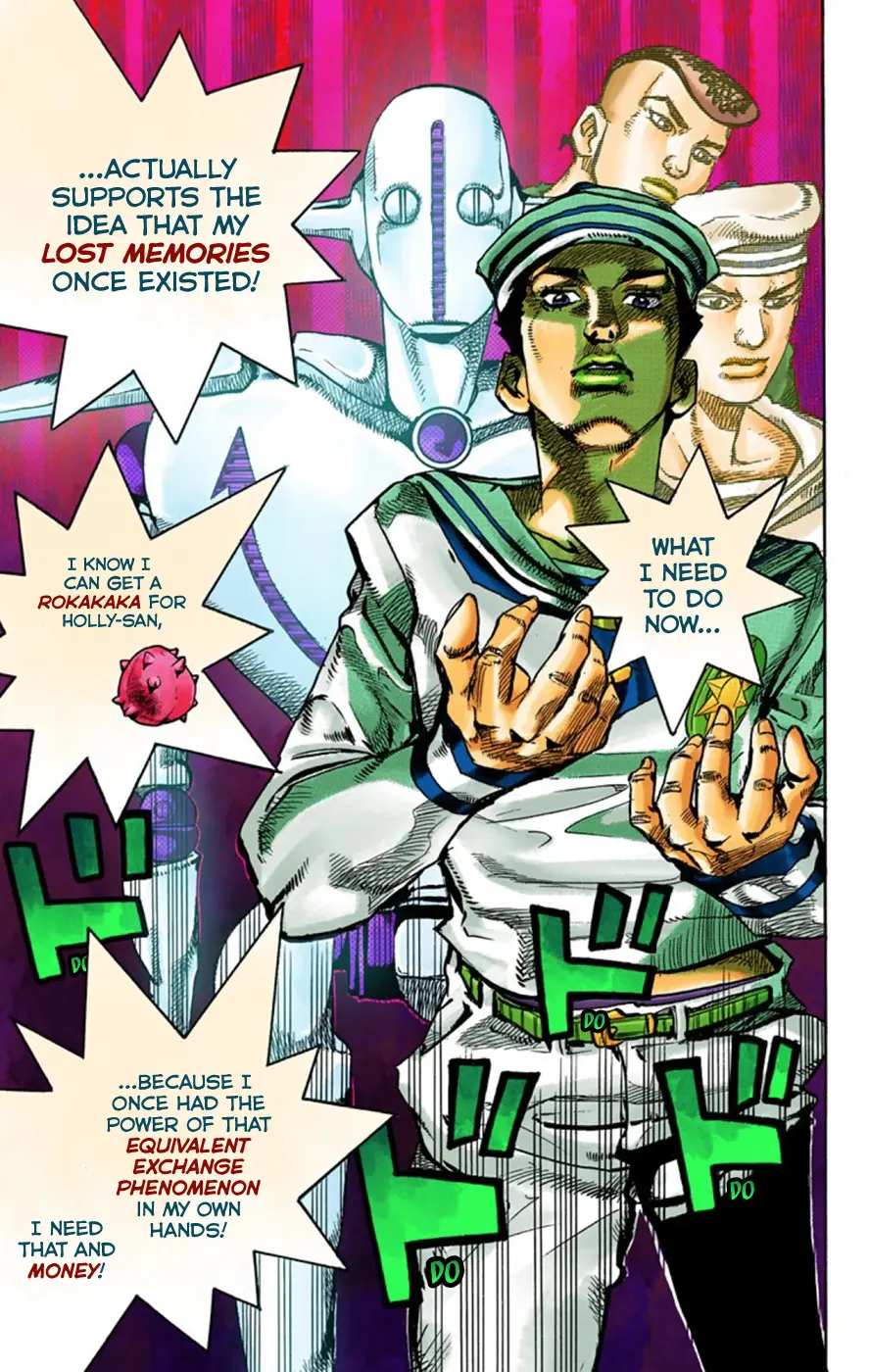 JoJo's Bizarre Adventure, Part 8: JoJolion Colored Manga, chapter 58, page 17
