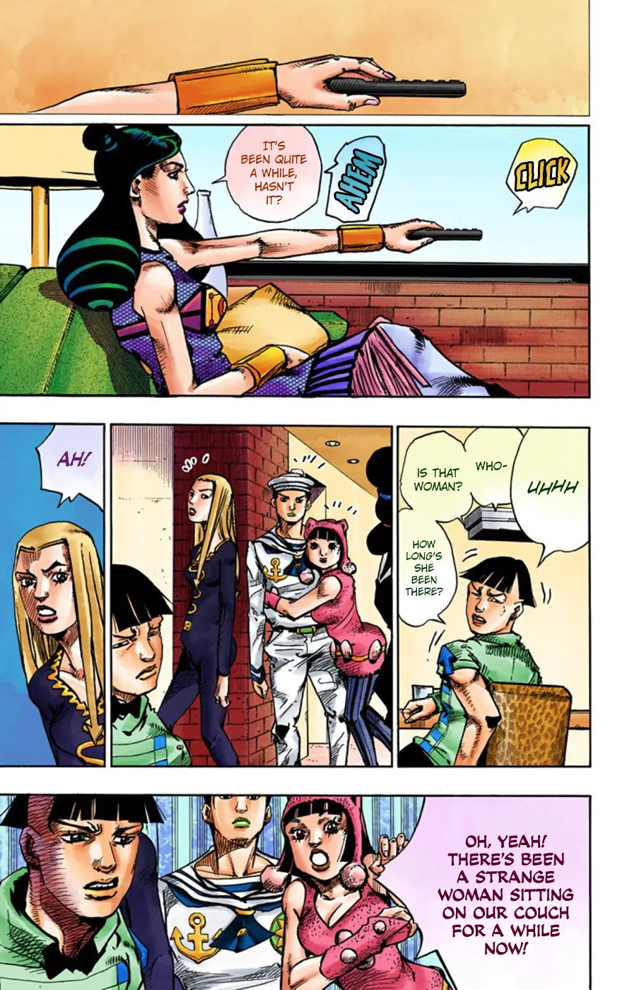 JoJo's Bizarre Adventure, Part 8: JoJolion Colored Manga, chapter 58, page 23