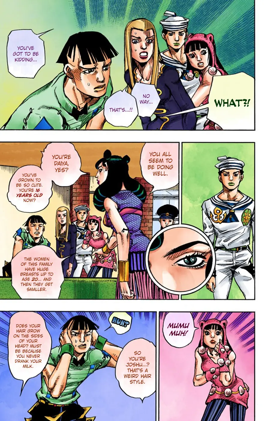 JoJo's Bizarre Adventure, Part 8: JoJolion Colored Manga, chapter 58, page 25