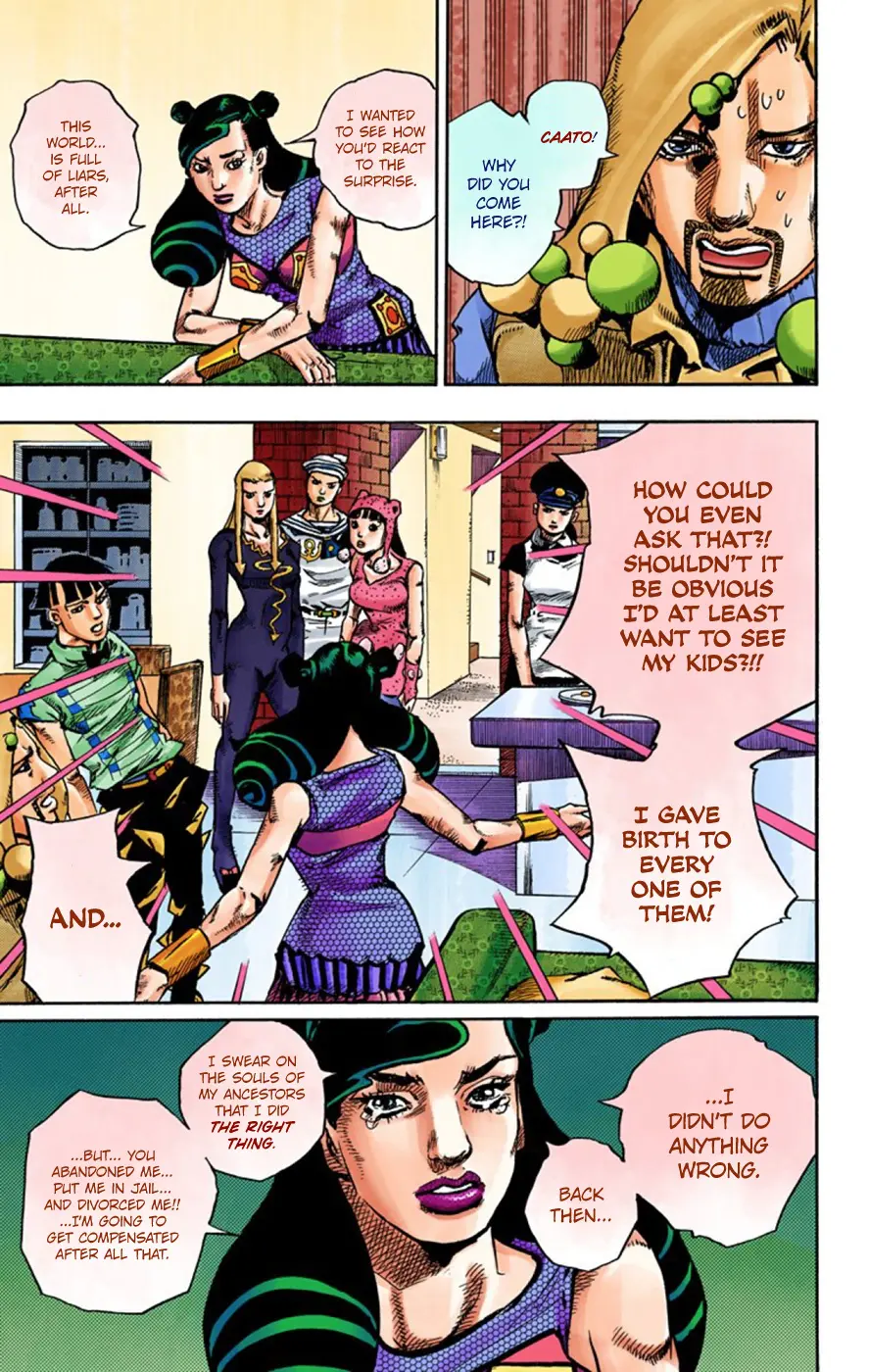 JoJo's Bizarre Adventure, Part 8: JoJolion Colored Manga, chapter 58, page 29