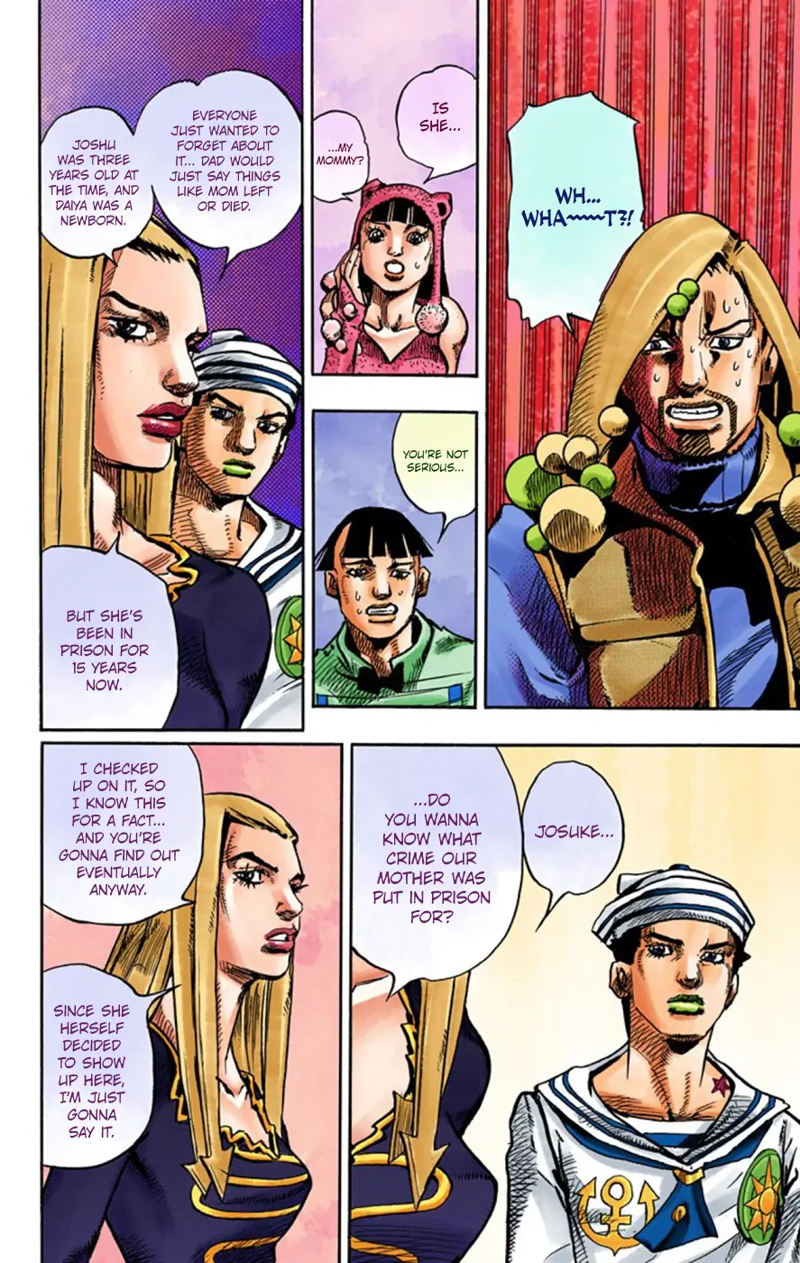 JoJo's Bizarre Adventure, Part 8: JoJolion Colored Manga, chapter 58, page 30