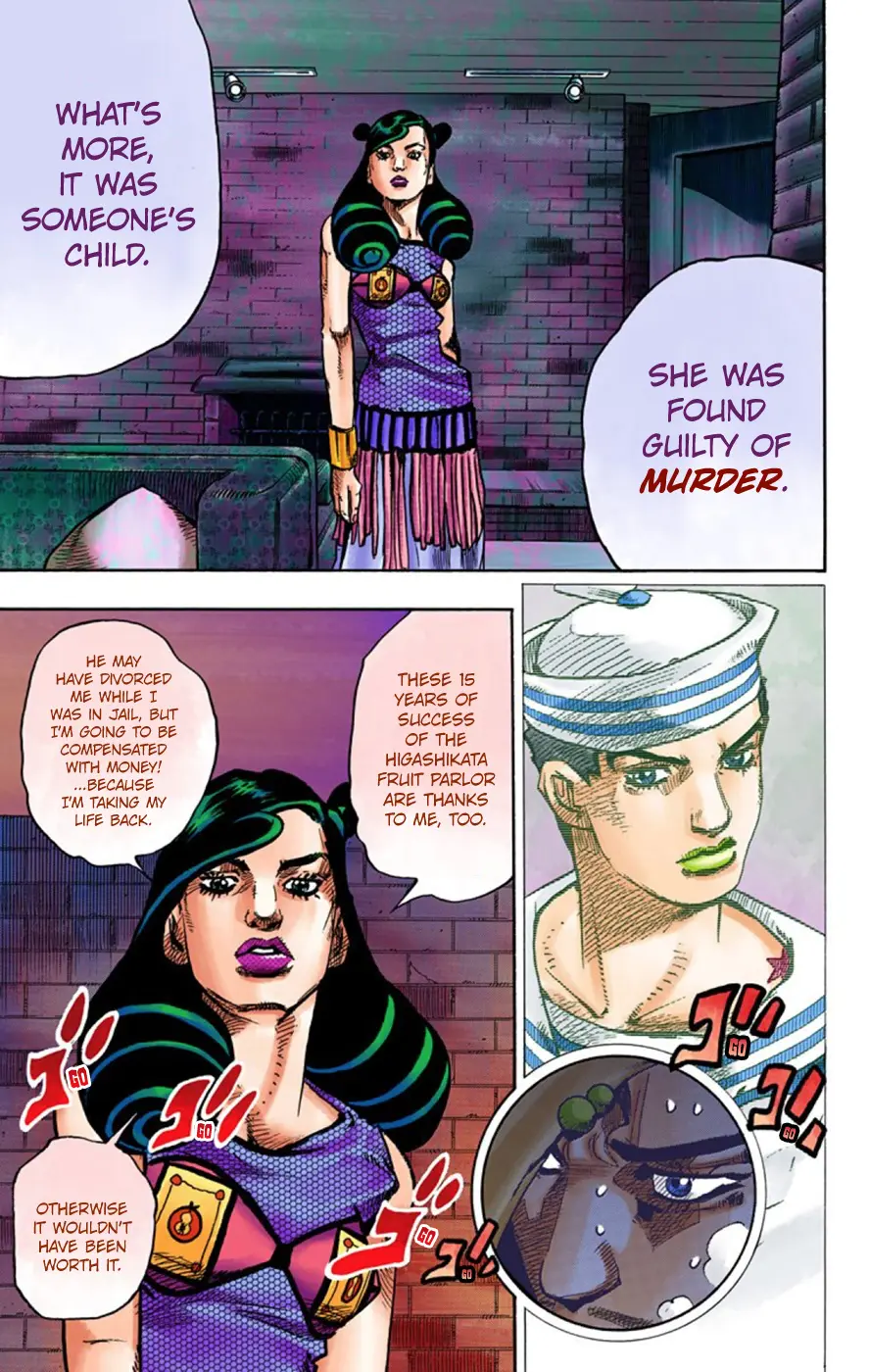 JoJo's Bizarre Adventure, Part 8: JoJolion Colored Manga, chapter 58, page 31