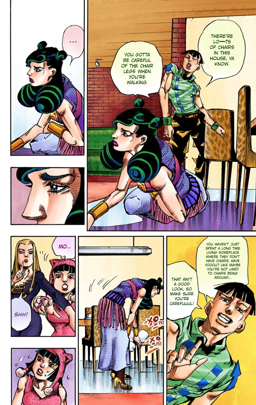 JoJo's Bizarre Adventure, Part 8: JoJolion Colored Manga, chapter 58, page 34