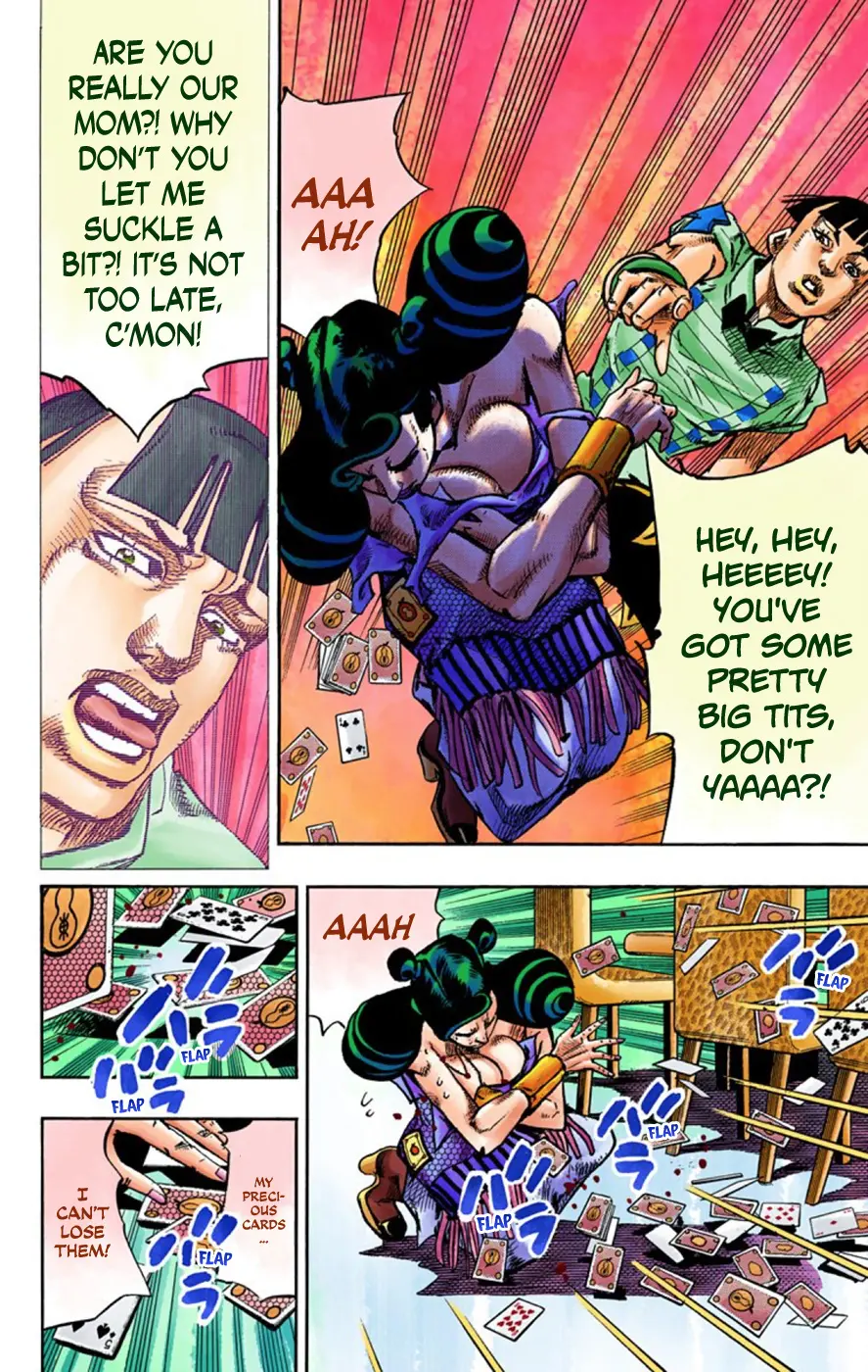 JoJo's Bizarre Adventure, Part 8: JoJolion Colored Manga, chapter 58, page 36