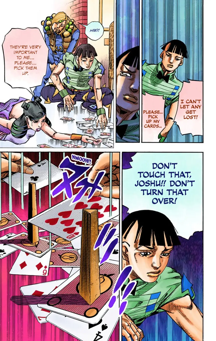JoJo's Bizarre Adventure, Part 8: JoJolion Colored Manga, chapter 58, page 37