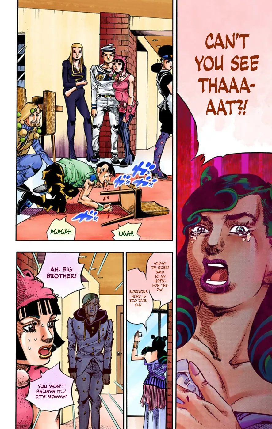 JoJo's Bizarre Adventure, Part 8: JoJolion Colored Manga, chapter 58, page 39
