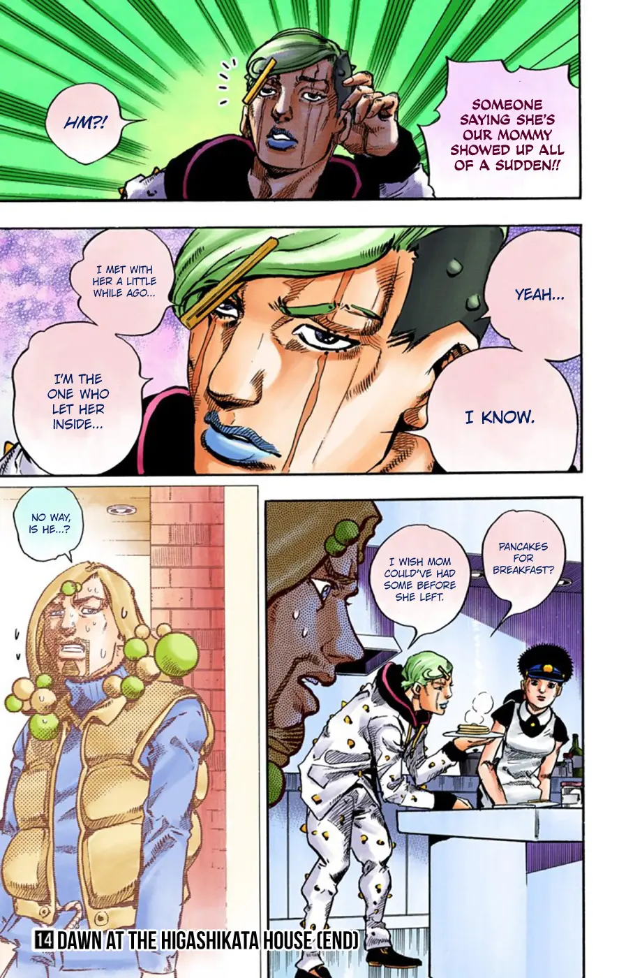 JoJo's Bizarre Adventure, Part 8: JoJolion Colored Manga, chapter 58, page 40