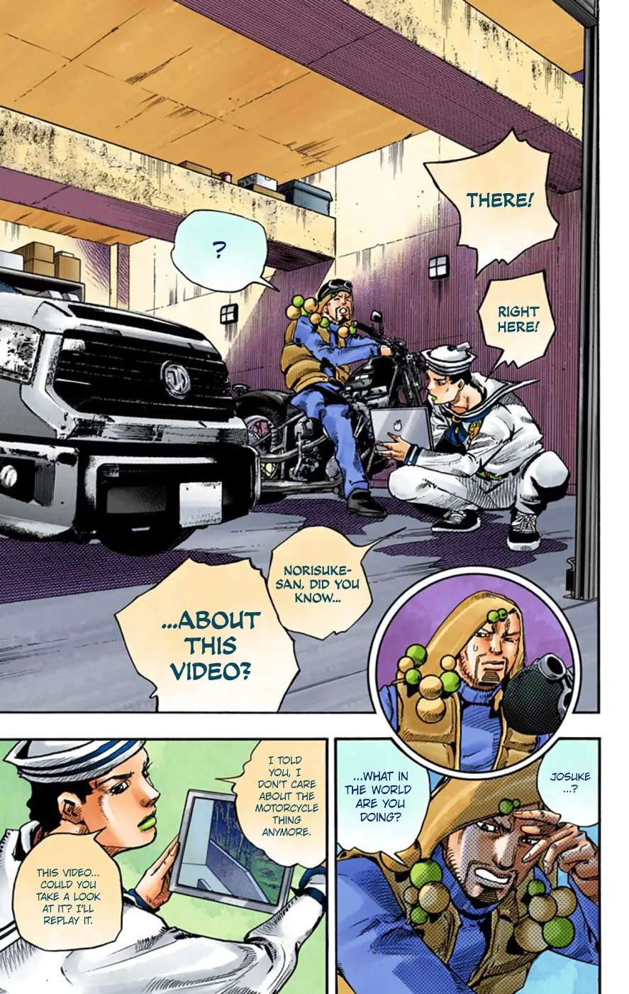 JoJo's Bizarre Adventure, Part 8: JoJolion Colored Manga, chapter 59, page 11