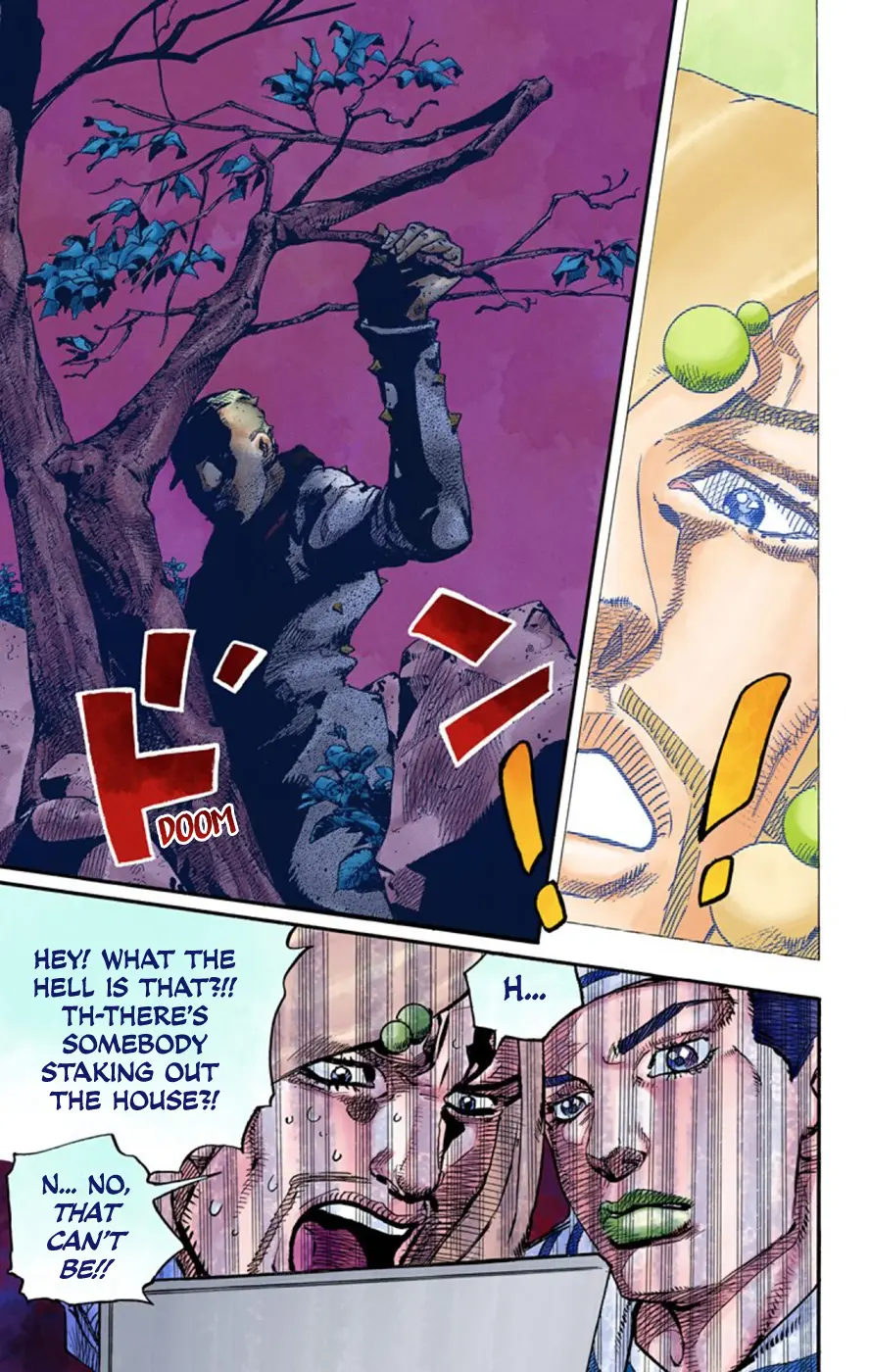JoJo's Bizarre Adventure, Part 8: JoJolion Colored Manga, chapter 59, page 13