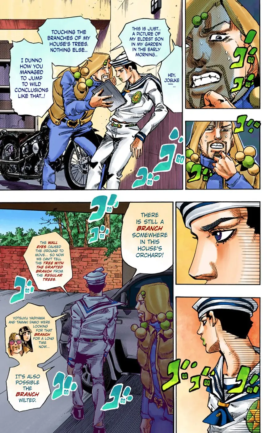 JoJo's Bizarre Adventure, Part 8: JoJolion Colored Manga, chapter 59, page 19