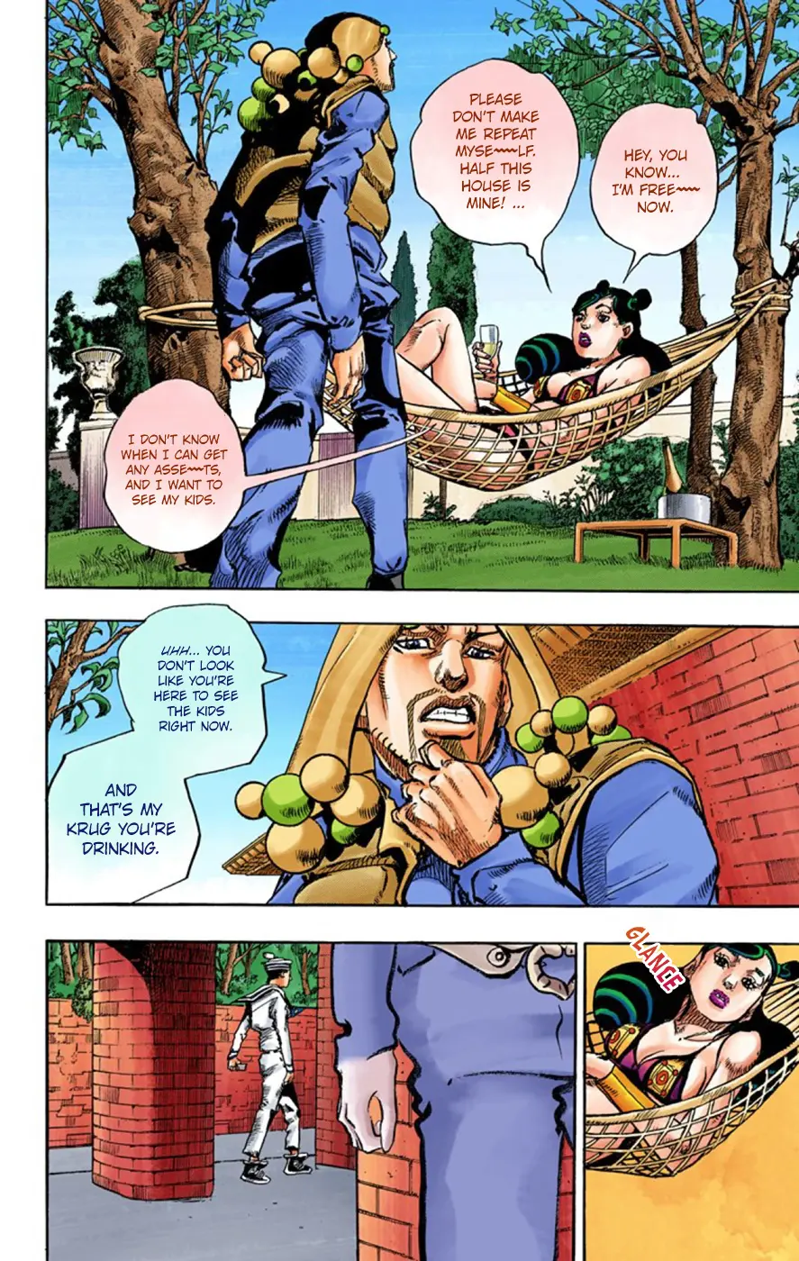 JoJo's Bizarre Adventure, Part 8: JoJolion Colored Manga, chapter 59, page 27