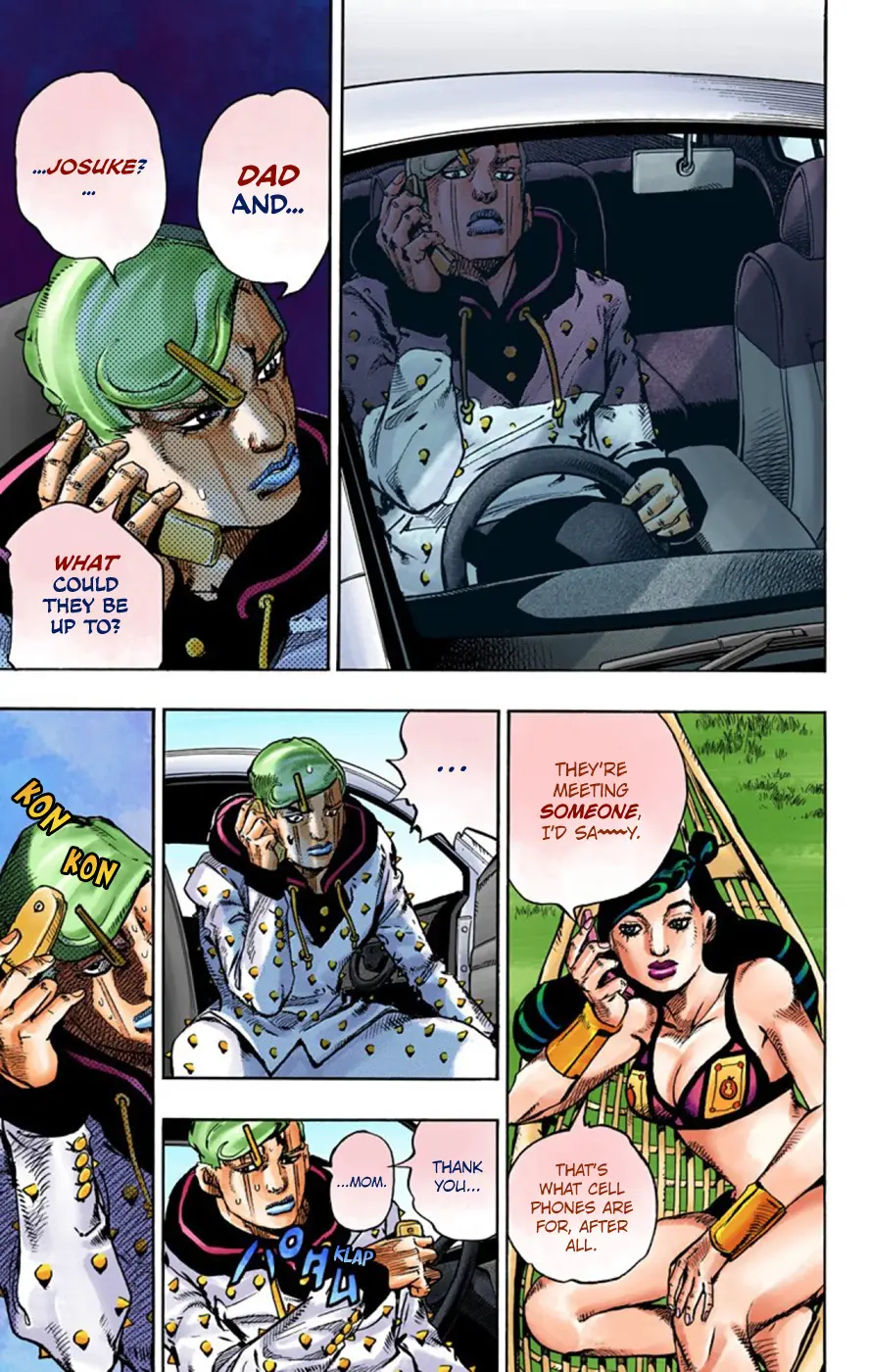 JoJo's Bizarre Adventure, Part 8: JoJolion Colored Manga, chapter 59, page 30
