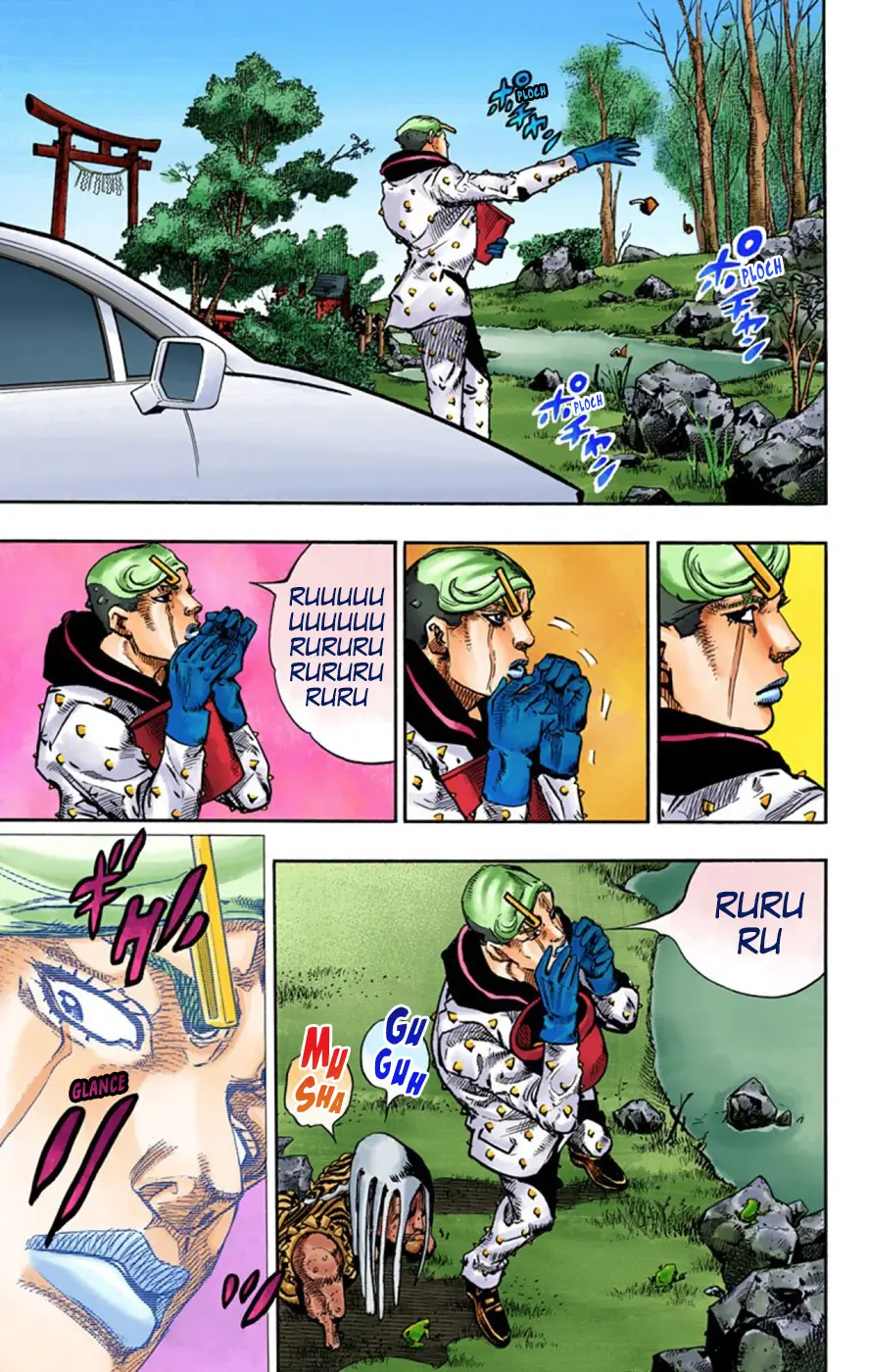 JoJo's Bizarre Adventure, Part 8: JoJolion Colored Manga, chapter 59, page 34