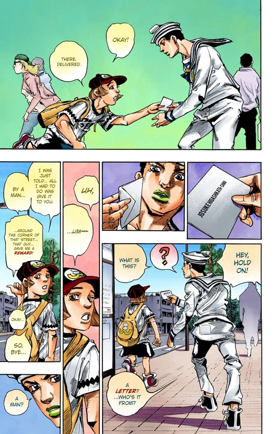 JoJo's Bizarre Adventure, Part 8: JoJolion Colored Manga, chapter 59, page 40