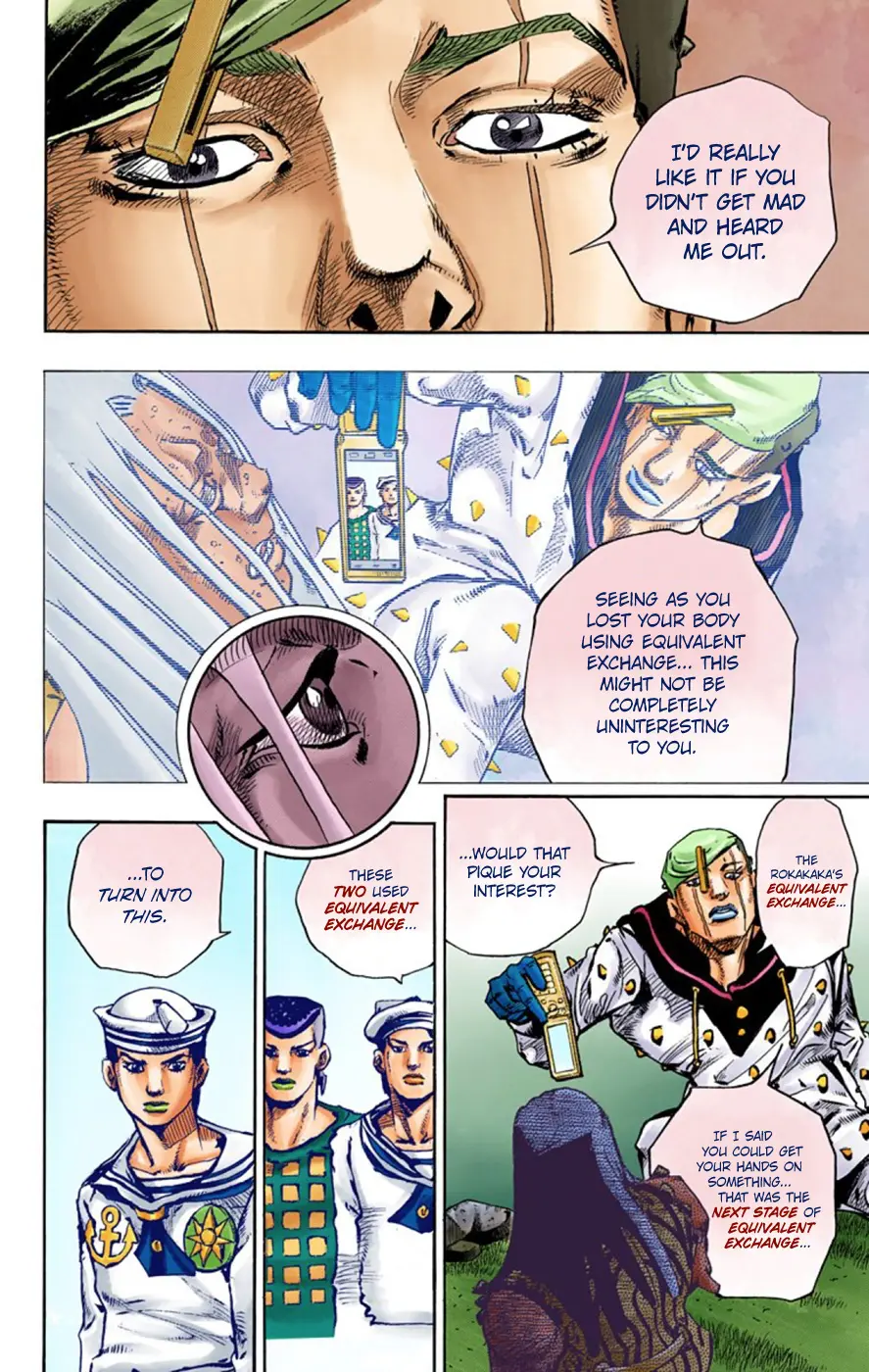 JoJo's Bizarre Adventure, Part 8: JoJolion Colored Manga, chapter 60, page 10