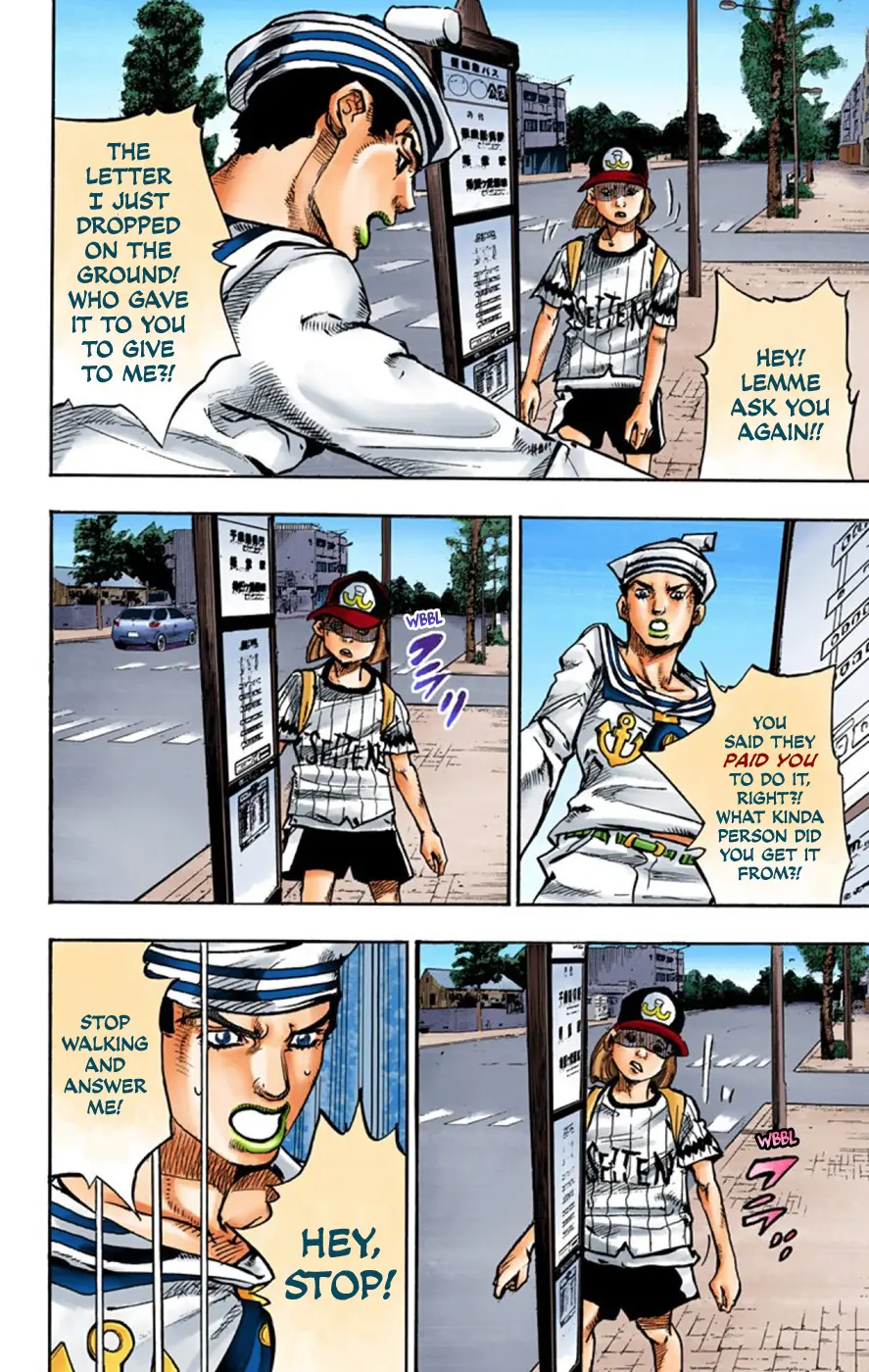 JoJo's Bizarre Adventure, Part 8: JoJolion Colored Manga, chapter 60, page 13