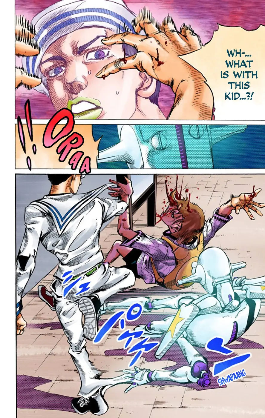 JoJo's Bizarre Adventure, Part 8: JoJolion Colored Manga, chapter 60, page 20