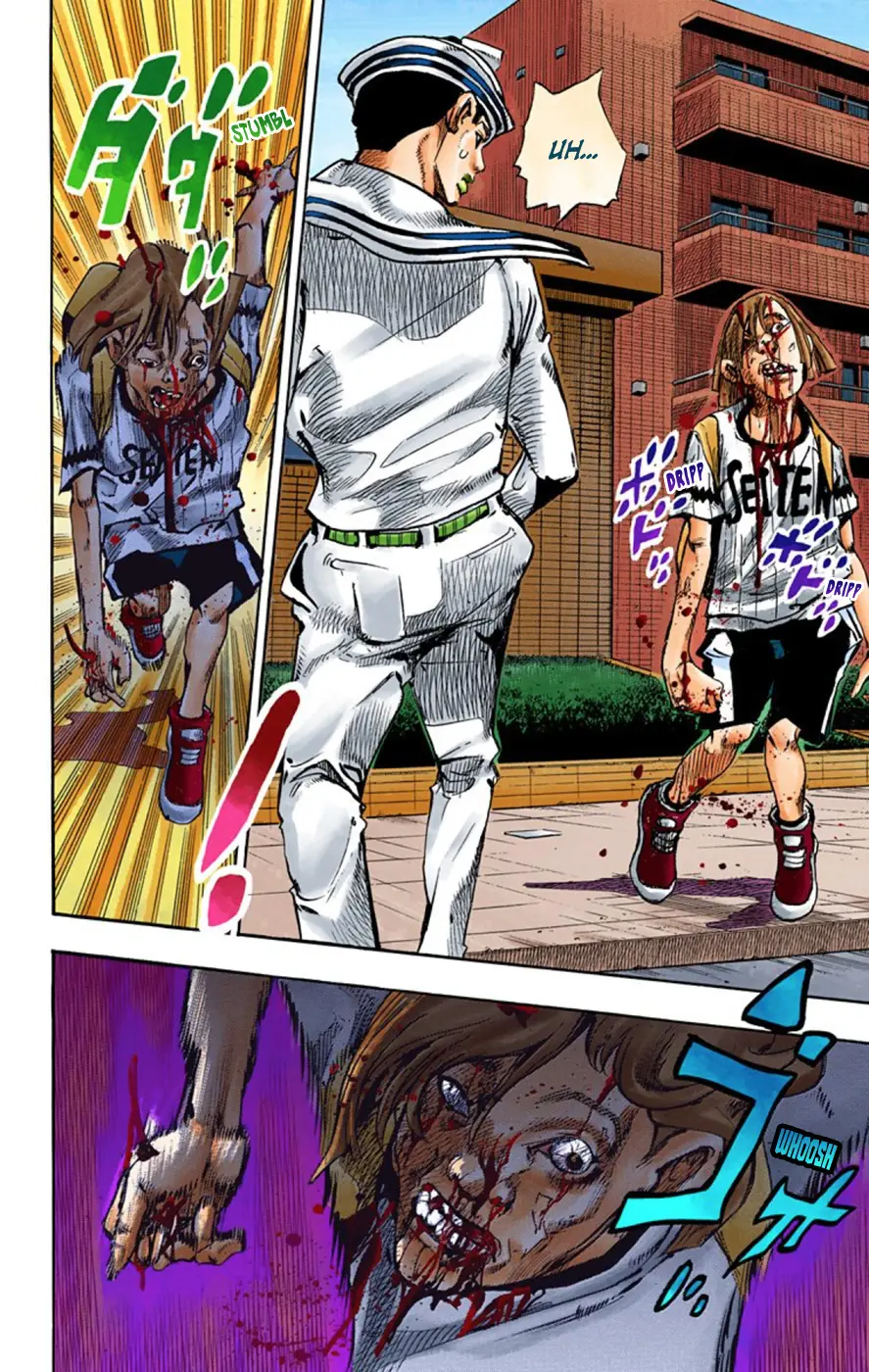JoJo's Bizarre Adventure, Part 8: JoJolion Colored Manga, chapter 60, page 22