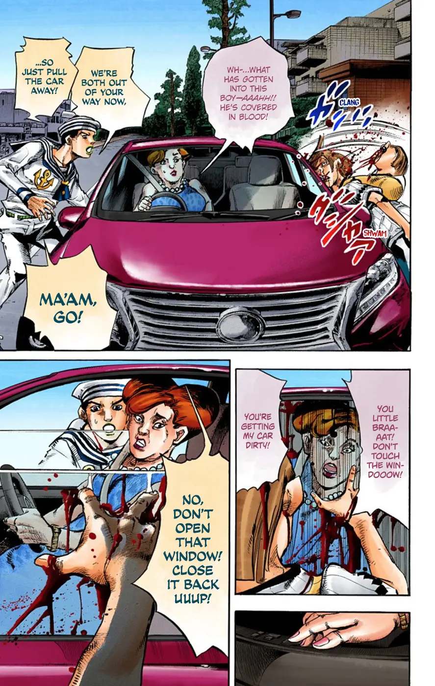 JoJo's Bizarre Adventure, Part 8: JoJolion Colored Manga, chapter 60, page 27