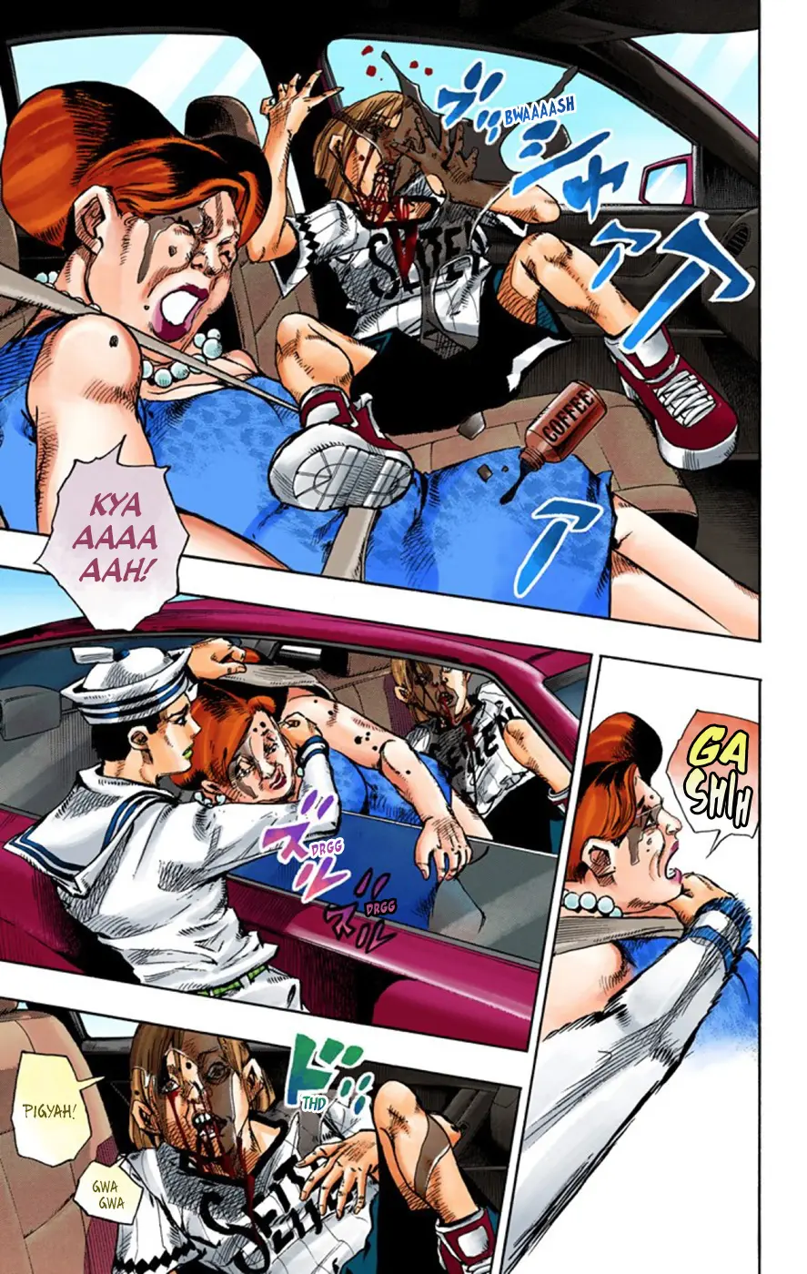 JoJo's Bizarre Adventure, Part 8: JoJolion Colored Manga, chapter 60, page 31