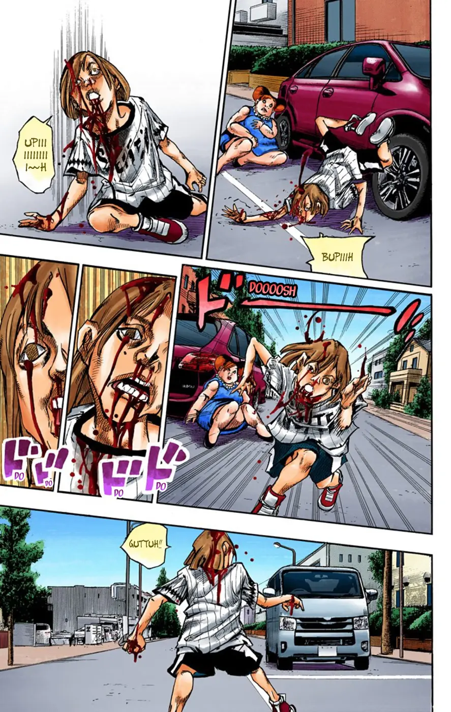JoJo's Bizarre Adventure, Part 8: JoJolion Colored Manga, chapter 60, page 33