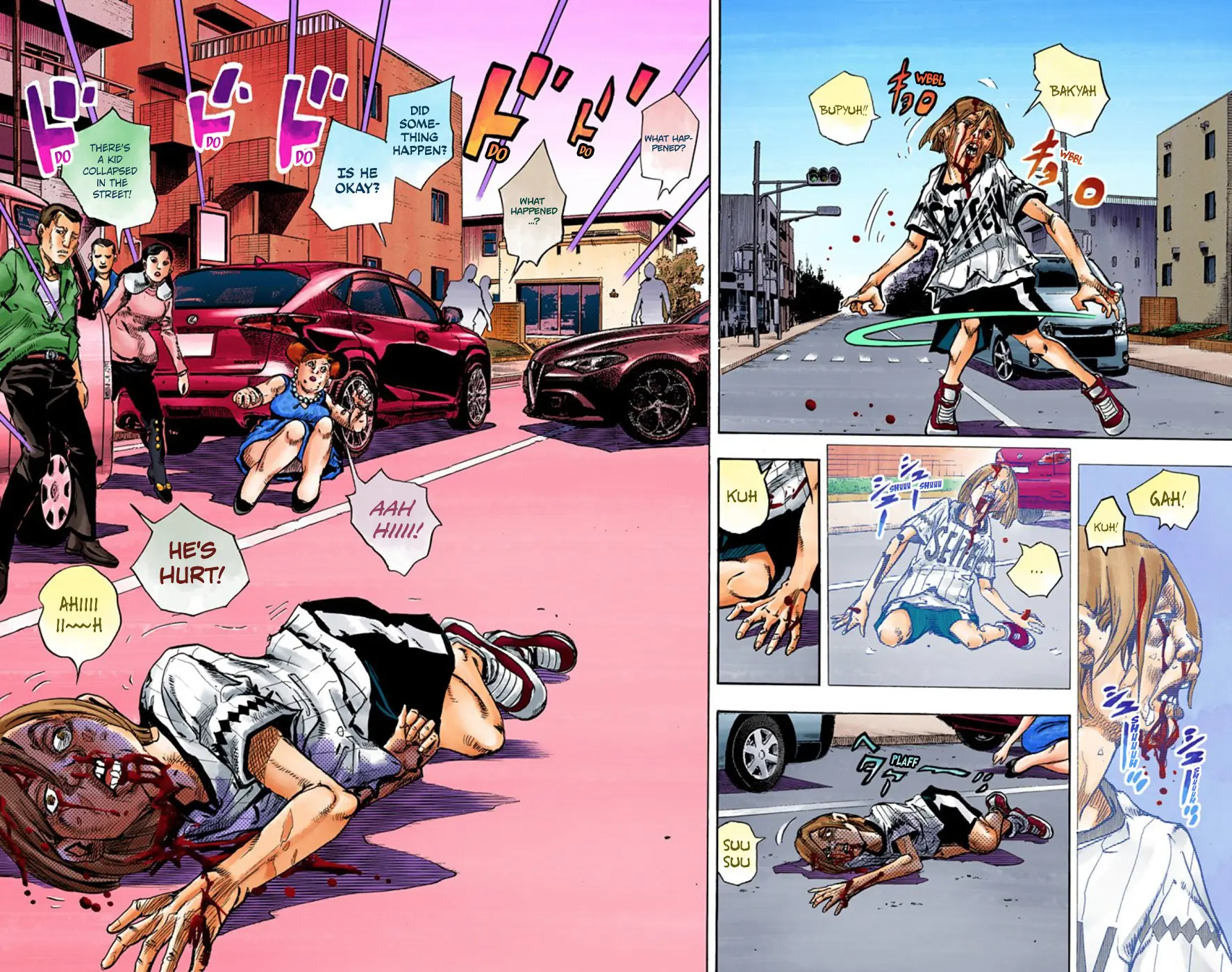 JoJo's Bizarre Adventure, Part 8: JoJolion Colored Manga, chapter 60, page 34
