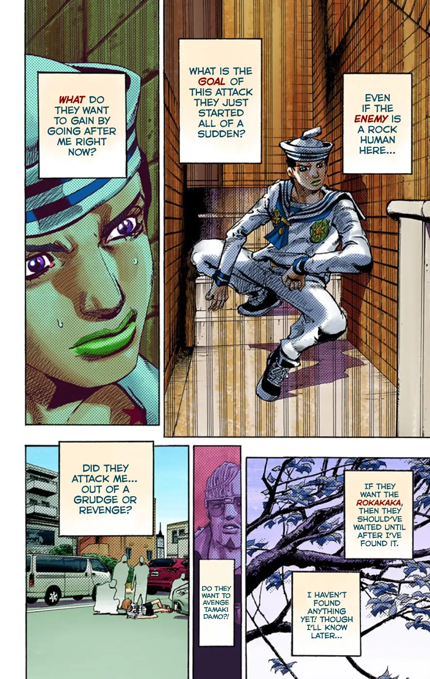 JoJo's Bizarre Adventure, Part 8: JoJolion Colored Manga, chapter 60, page 36