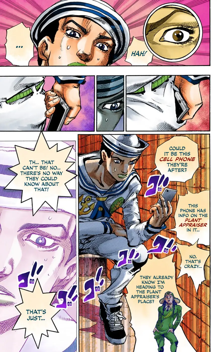 JoJo's Bizarre Adventure, Part 8: JoJolion Colored Manga, chapter 60, page 37