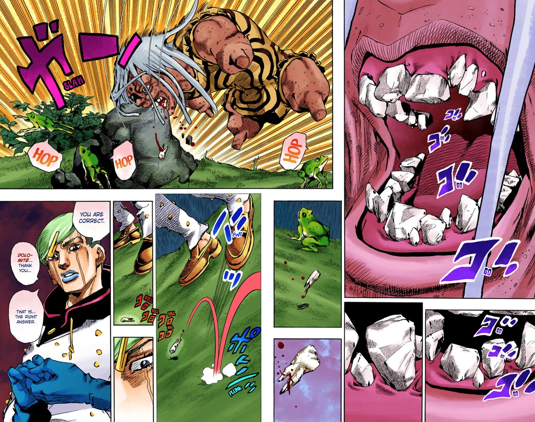 JoJo's Bizarre Adventure, Part 8: JoJolion Colored Manga, chapter 61, page 2