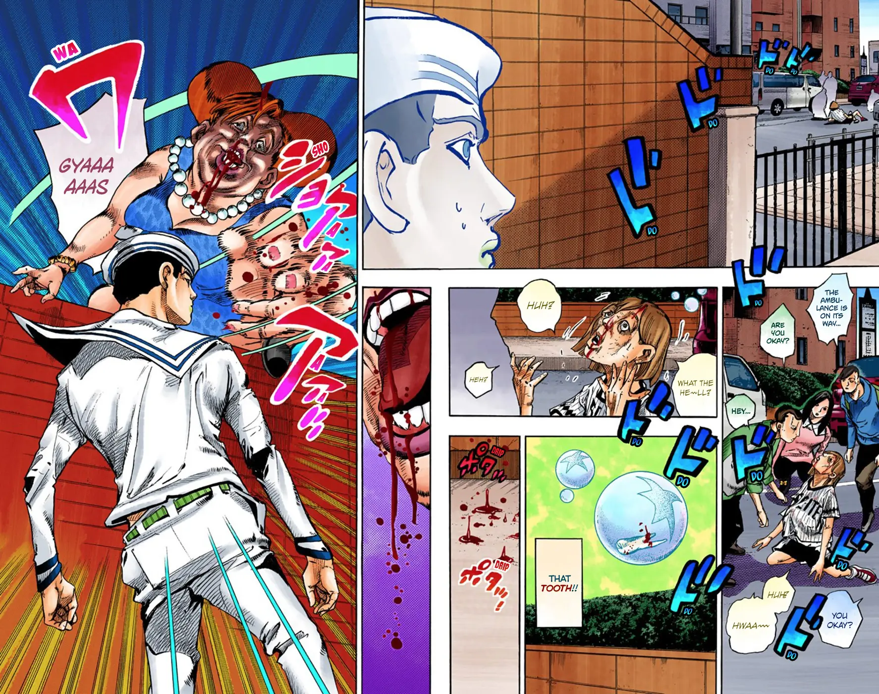 JoJo's Bizarre Adventure, Part 8: JoJolion Colored Manga, chapter 61, page 7