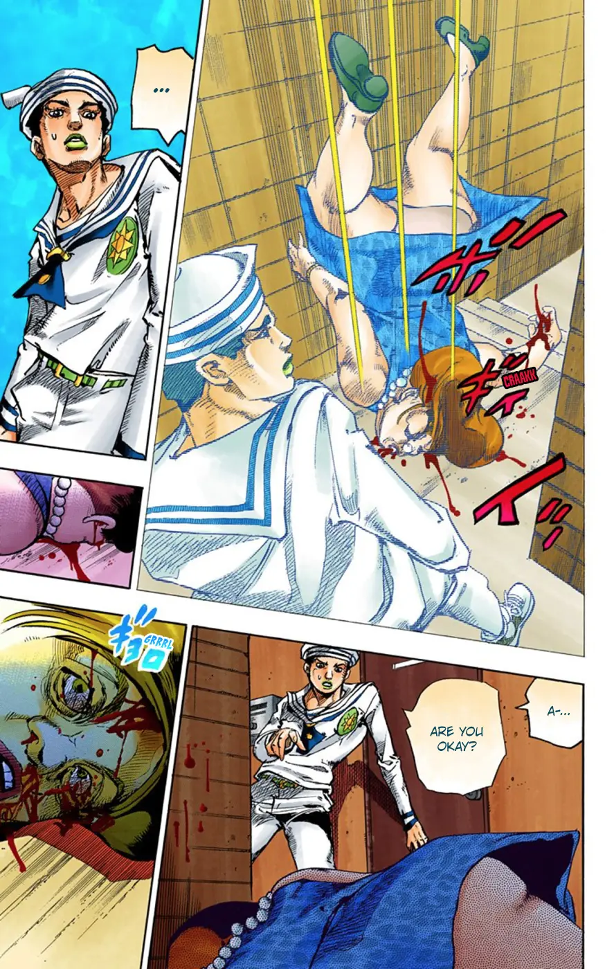 JoJo's Bizarre Adventure, Part 8: JoJolion Colored Manga, chapter 61, page 9