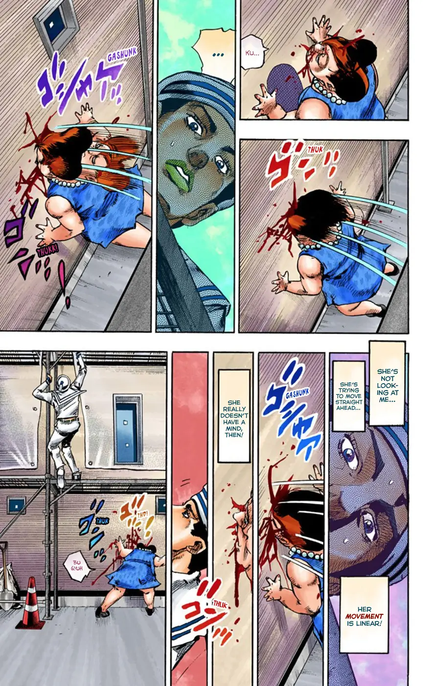 JoJo's Bizarre Adventure, Part 8: JoJolion Colored Manga, chapter 61, page 20