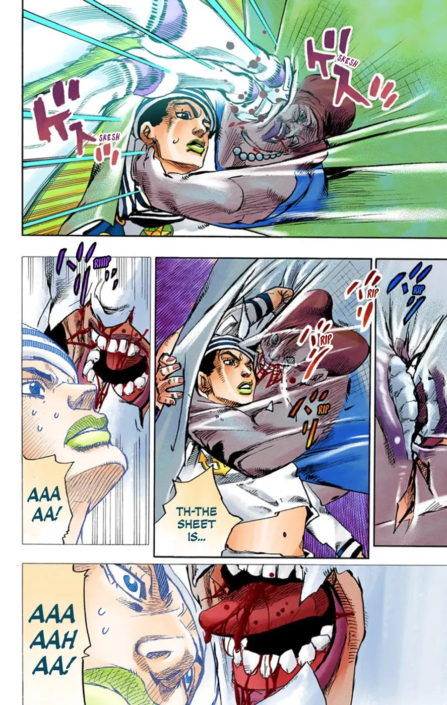 JoJo's Bizarre Adventure, Part 8: JoJolion Colored Manga, chapter 61, page 25