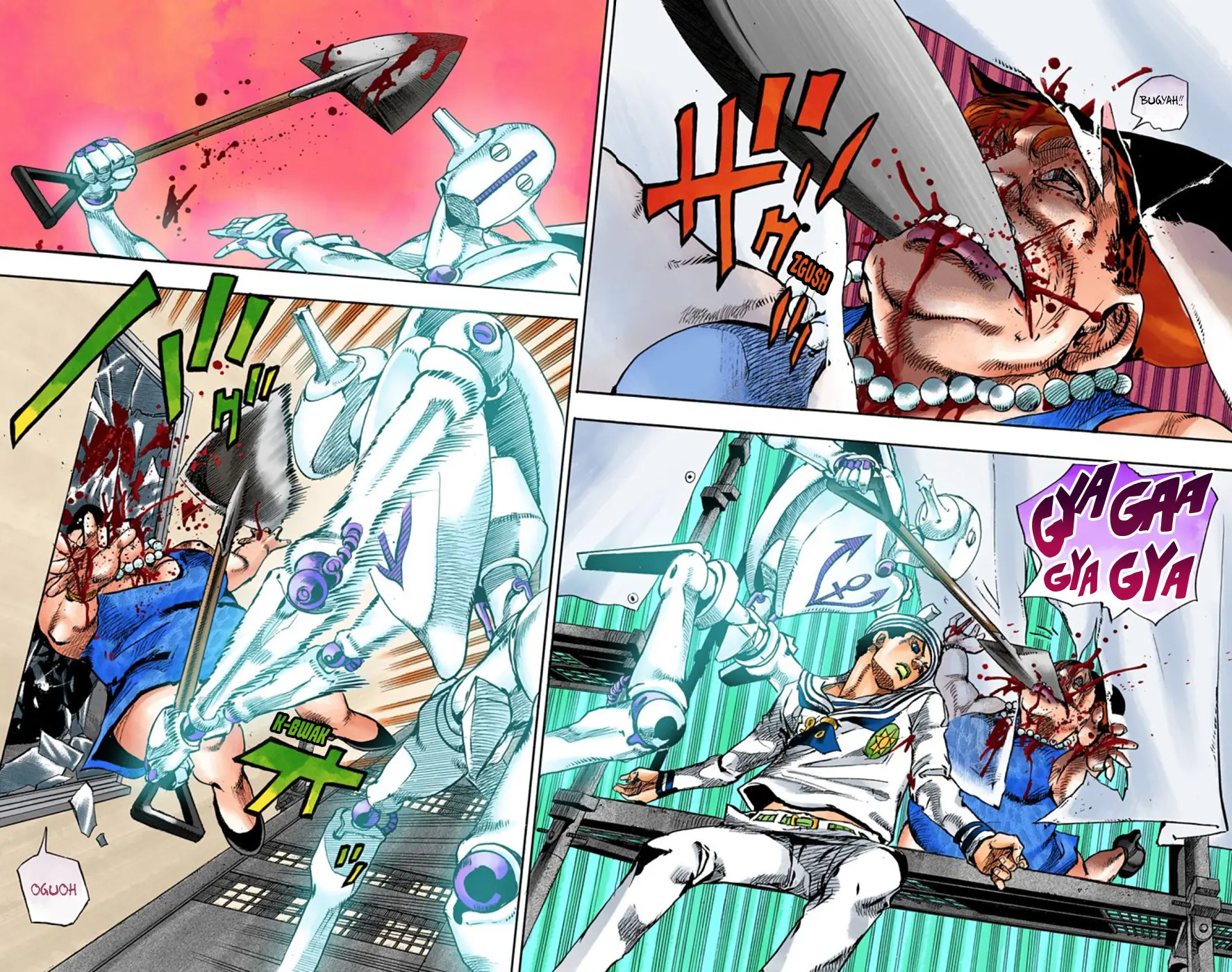 JoJo's Bizarre Adventure, Part 8: JoJolion Colored Manga, chapter 61, page 27