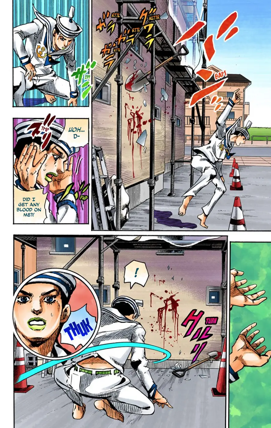 JoJo's Bizarre Adventure, Part 8: JoJolion Colored Manga, chapter 61, page 28