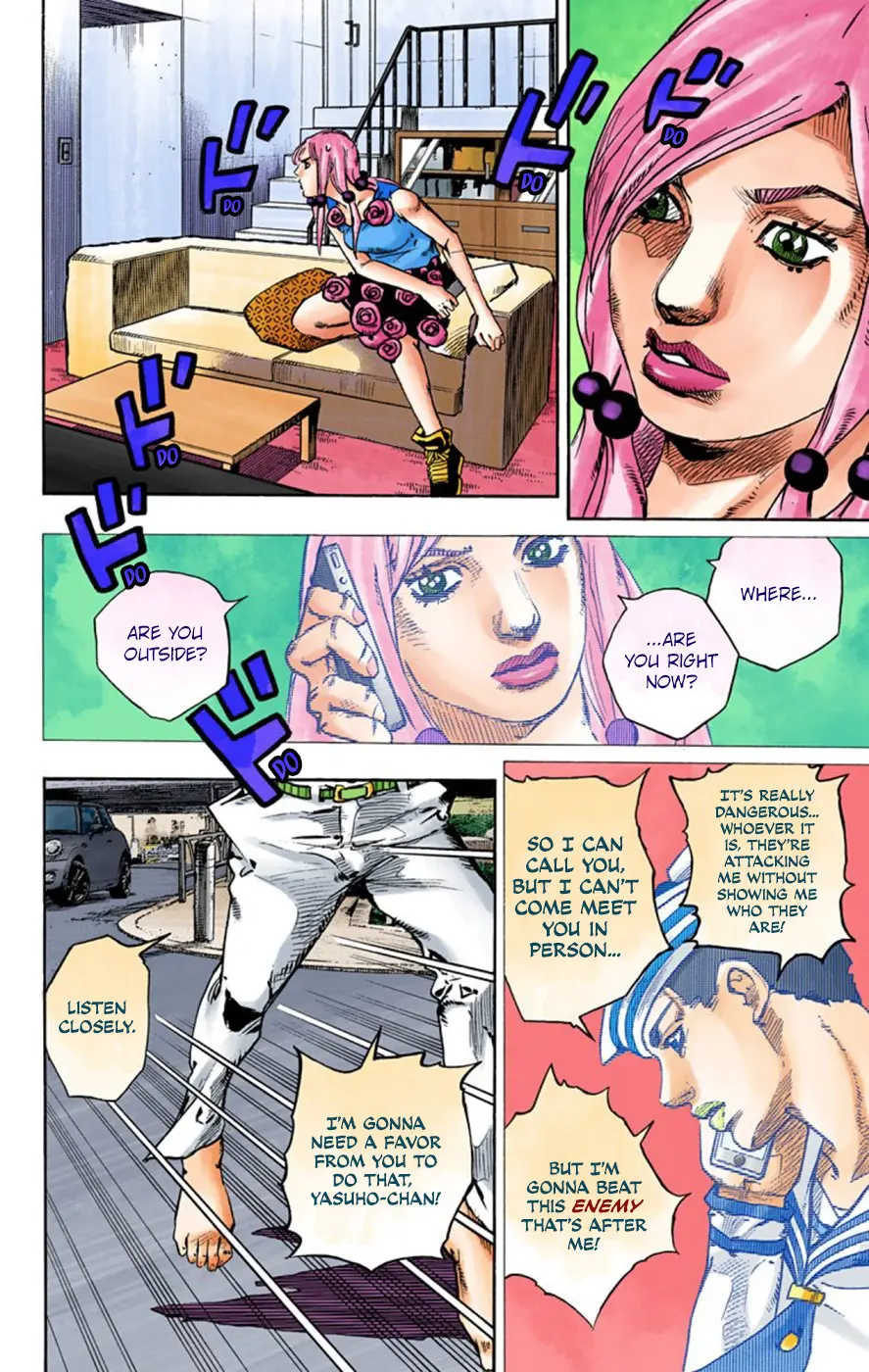 JoJo's Bizarre Adventure, Part 8: JoJolion Colored Manga, chapter 61, page 37