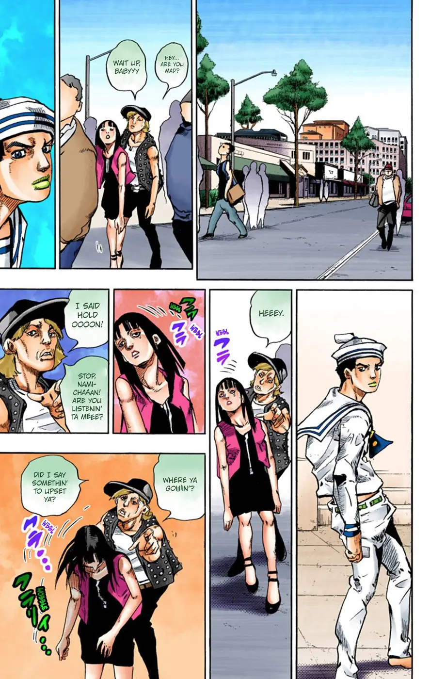 JoJo's Bizarre Adventure, Part 8: JoJolion Colored Manga, chapter 61, page 40