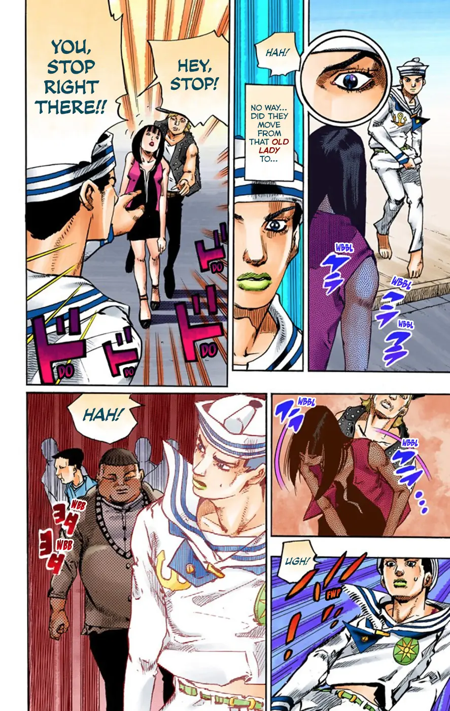 JoJo's Bizarre Adventure, Part 8: JoJolion Colored Manga, chapter 61, page 41
