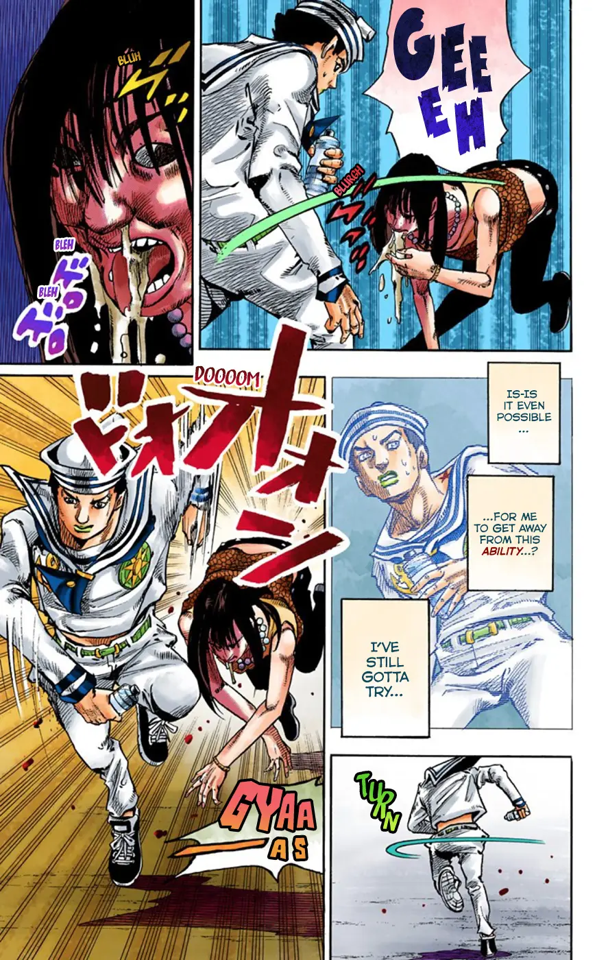 JoJo's Bizarre Adventure, Part 8: JoJolion Colored Manga, chapter 62, page 8