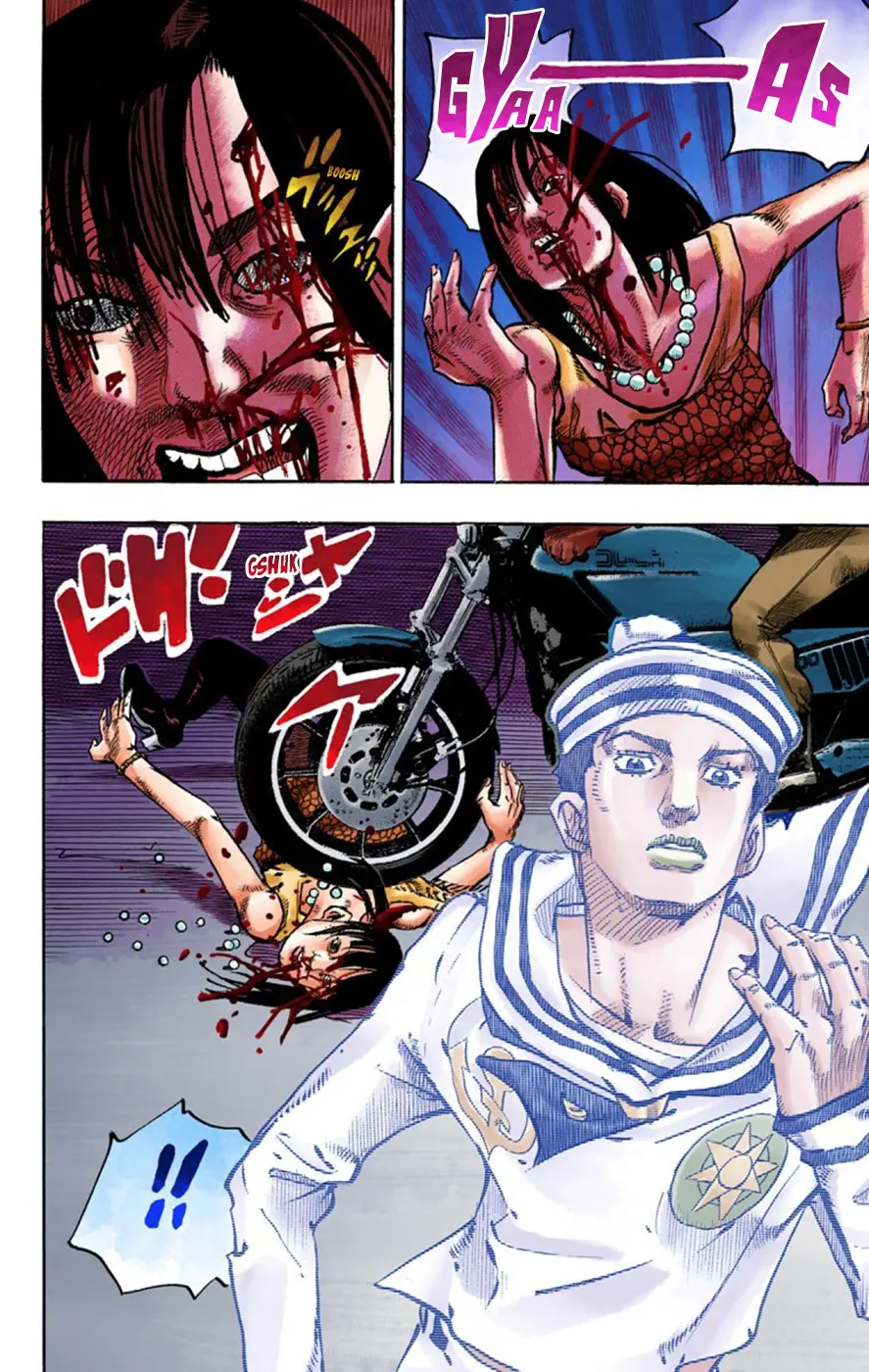 JoJo's Bizarre Adventure, Part 8: JoJolion Colored Manga, chapter 62, page 11