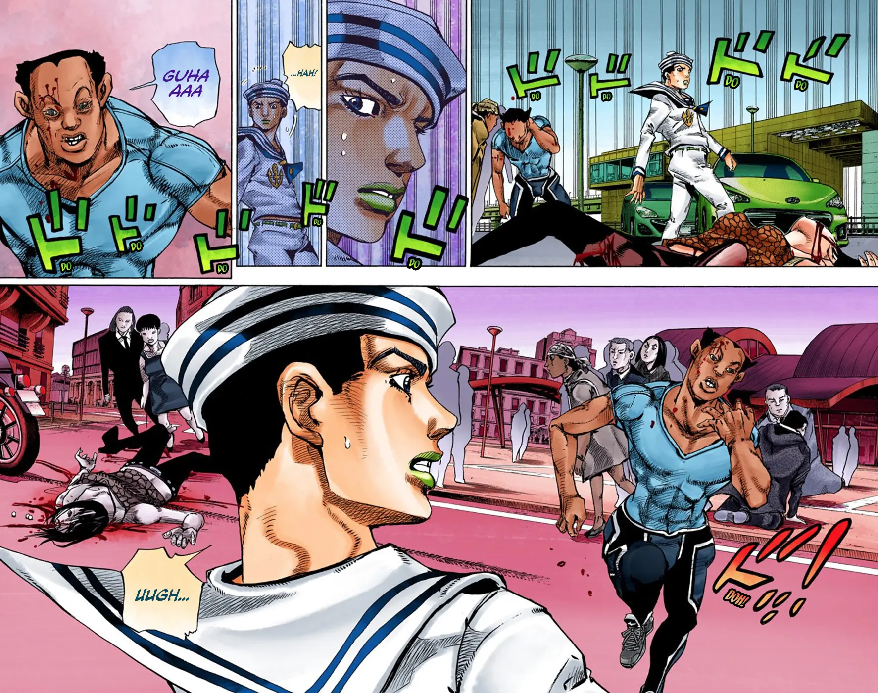JoJo's Bizarre Adventure, Part 8: JoJolion Colored Manga, chapter 62, page 13