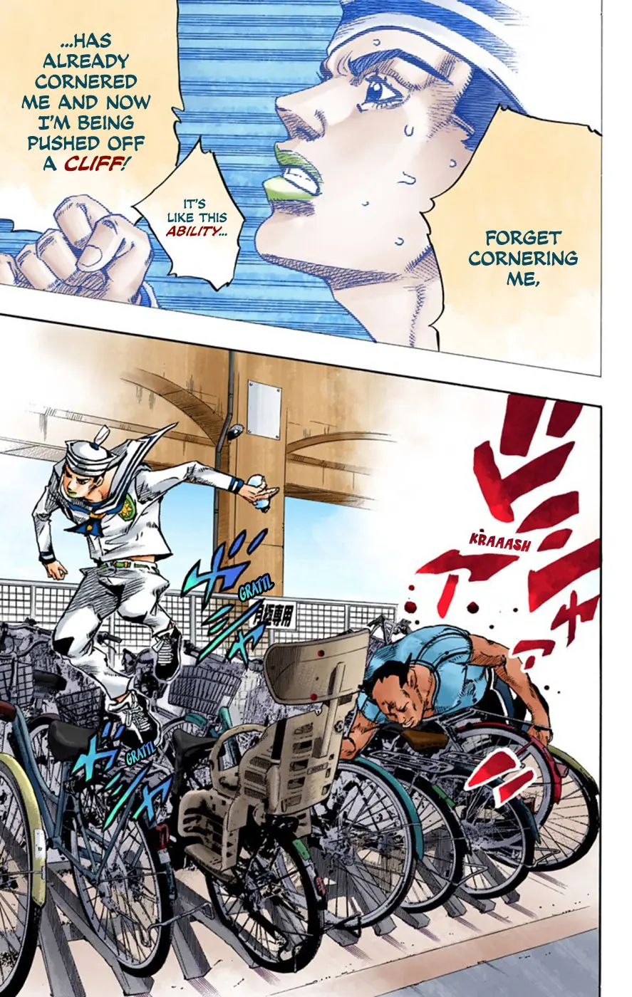 JoJo's Bizarre Adventure, Part 8: JoJolion Colored Manga, chapter 62, page 15