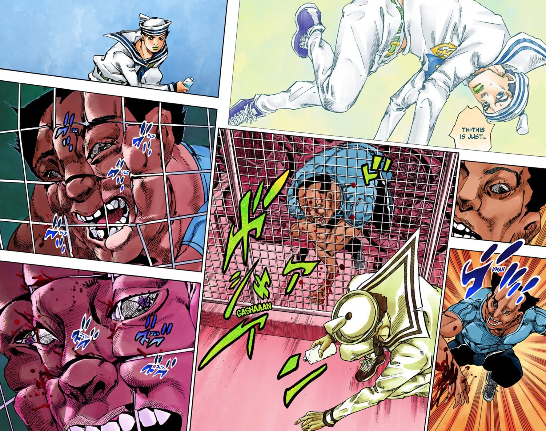JoJo's Bizarre Adventure, Part 8: JoJolion Colored Manga, chapter 62, page 17
