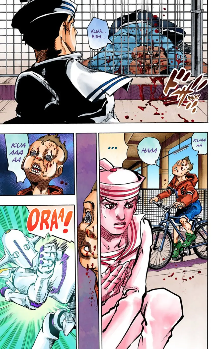 JoJo's Bizarre Adventure, Part 8: JoJolion Colored Manga, chapter 62, page 20