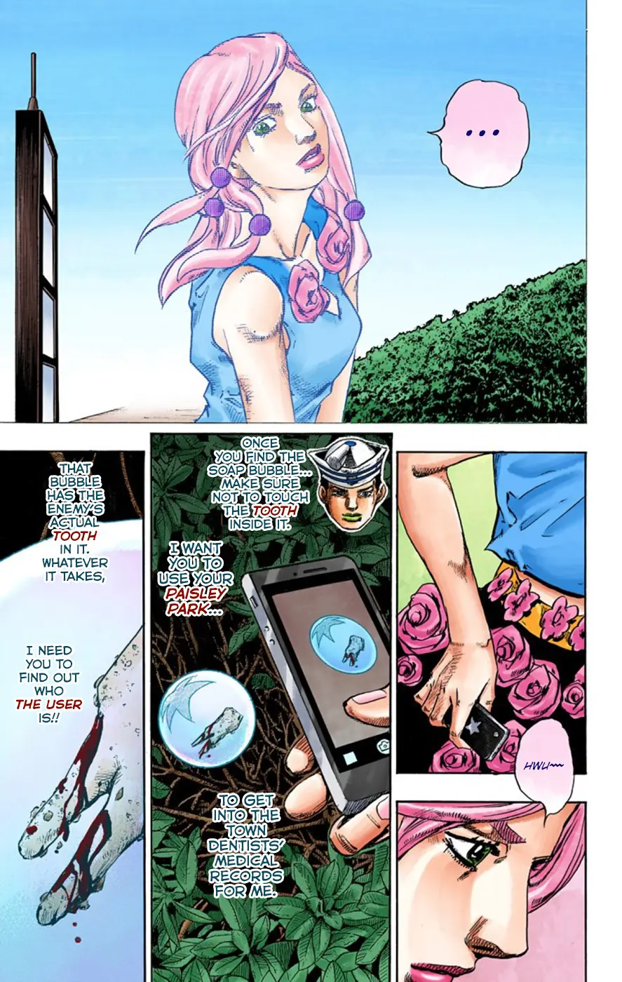 JoJo's Bizarre Adventure, Part 8: JoJolion Colored Manga, chapter 62, page 26
