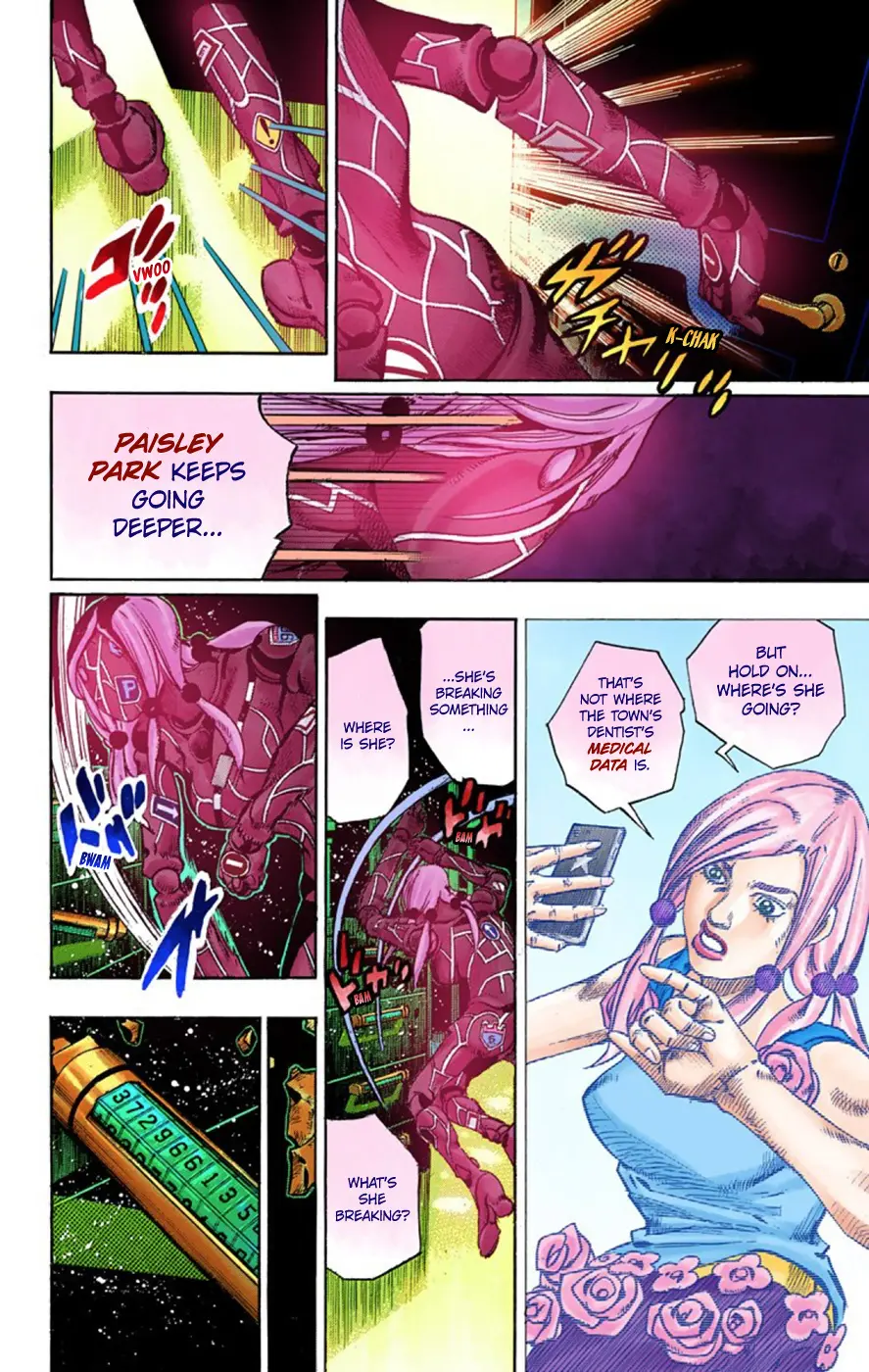 JoJo's Bizarre Adventure, Part 8: JoJolion Colored Manga, chapter 62, page 29